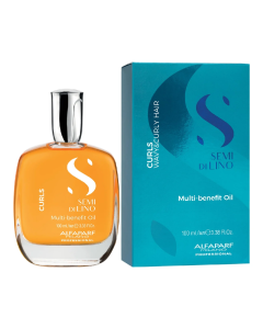 Ulei tratament pentru definirea buclelor Semi di Lino Curls Multi-Benefit, 100 ml, Alfaparf 