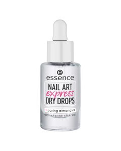 Ulei pentru uscarea rapida a ojei, Nail Art Express Dry Drops, 8 ml, Essence