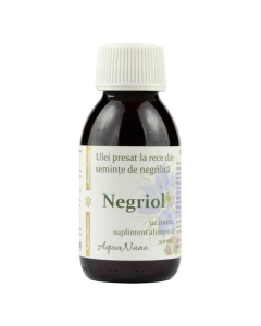 Negriol - Ulei de negrilica presat la rece, 100ml, Aghoras