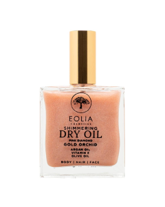 Ulei uscat cu sclipici, Pink Diamond, 100 ml, Eolia