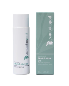 Ulei pentru vergeturi cu vitaminele A și E, 100ml, Pod Organics