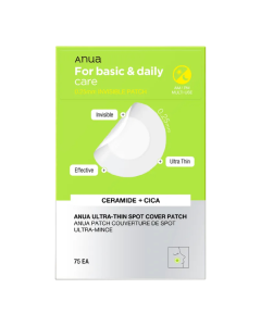 Plasturi antiacnee Ultra-Thin Spot Cover Patch, 75 bucati, Anua