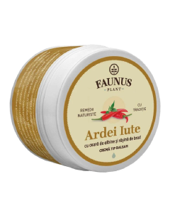 Unguent Ardei Iute, 50 ml, Faunus Plant