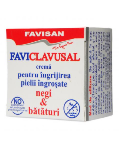 Crema pentru negi si bataturi FaviClavusal, 10 ml, Favisan