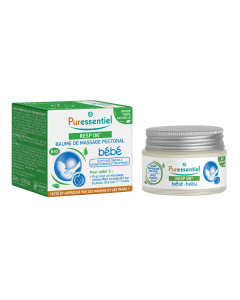 Unguent de masaj pectoral pentru bebelusi Respiratory, 30ml, Puressentiel 