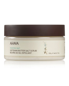 Unt de corp exfoliant cu sare de la Marea Moarta, 220 g, Ahava