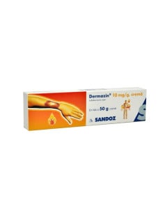 Dermazin crema 1%, 50 g, afectiuni cutanate