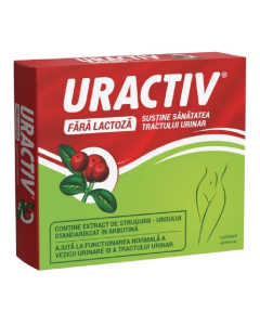 Uractiv fara lactoza, 21 capsule, Terapia