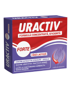 Uractiv Forte fara lactoza, 20 capsule, Terapia