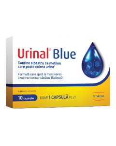Urinal Blue, 10 capsule, Stada
