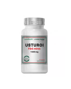 Usturoi fara miros, 1500 mg, 60 coprimate, Cosmo Pharm