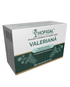 Valeriana, 60 capsule, Hofigal