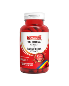 Valeriana + Passiflora, 30 capsule, AdNatura