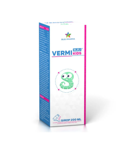 Sirop Vermi Kids Bleu, 200ml, Bleu Pharma
