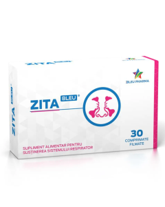 Zita Bleu, 30 comprimate filmate, Bleu Pharma
