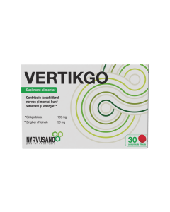 Vertikgo, 30 comprimate filmate