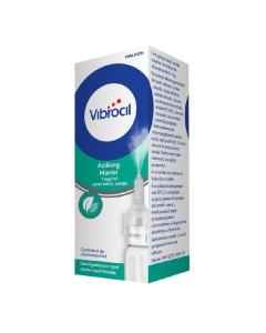 Vibrocil Actilong Mentol, 1 mg/ml spray nazal, soluţie, 10 ml