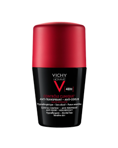 Deodorant roll-on Homme, clinical control 96h, 50ml, Vichy