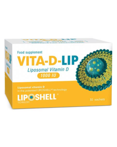 Vitamina D Lipozomala, 1000UI, 30 plicuri, Liposhell