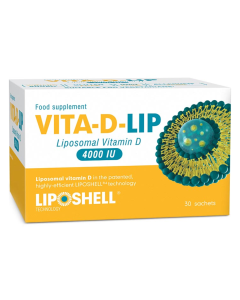 Vitamina D Lipozomala, 4000UI, 30 plicuri, Liposhell