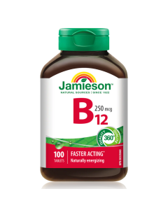 Jamieson Vitamina B12 2500 mcg, 60 tablete