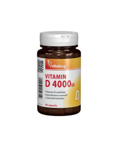 Vitamina D 4000 UI, 90 capsule, Vitaking