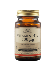 Vitamin B-12 500mg, 50 capsule, Solgar 