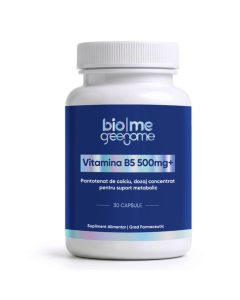 Vitamina B5, 500mg+, 30 capsule, Biome