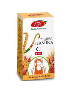 Vitamina C, 60 comprimate masticabile, Fares