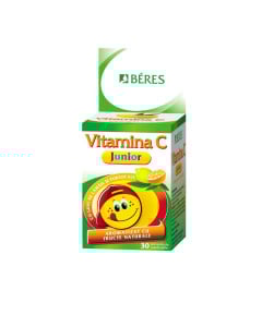 Vitamina C Junior, 30 comprimate masticabile, Beres Pharmaceuticals