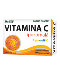 Vitamina C lipozomala 30 capsule, Cosmo Pharm