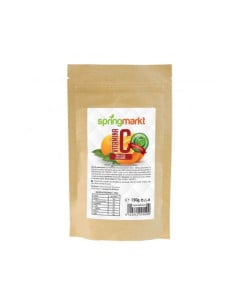 Vitamina C pulbere acid ascorbic Springmarkt, 150g,  Adams 