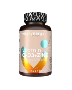 Vitamina C, Vitamina D3 si Zinc, 30 tablete, Vitaxynergy