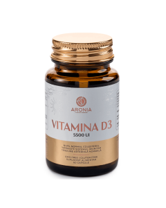 Vitamina D3 5500UI, 60 capsule, Aronia Charlottenburg
