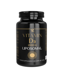 Vitamina D3 Liposomala, 2000 UI, 30 capsule vegetale, Vita Code Lab