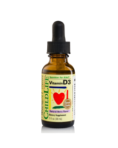 Vitamina D3 picaturi copii Childlife Essentials, 500UI, 30ml, Secom