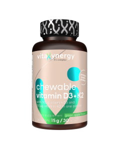 Complex de Vitamina D3 si K2, 30 tablete, Vitaxynergy