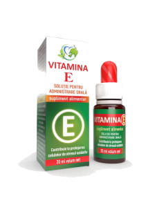 Vitamina E lichida 20ml, uz intern, Justin Pharma