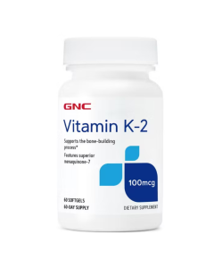 Vitamina K-2 100 mcg, 60 capsule, GNC