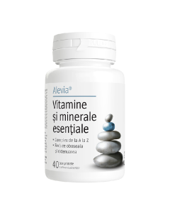 Vitamine si minerale, 40 comprimate, Alevia
