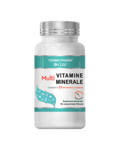Multivitamine si Multiminerale, 30 tablete, Cosmo Pharm