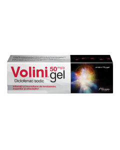 Volini gel, 50 mg Diclofenac sodic, 170 g, Terapia Sa