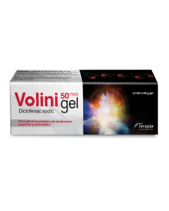 Volini gel, 50 mg Diclofenac sodic, 50 g, Terapia SA
