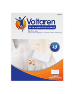 Voltaren, 140 mg emplastru medicamentos, 5 bucati, Haleon