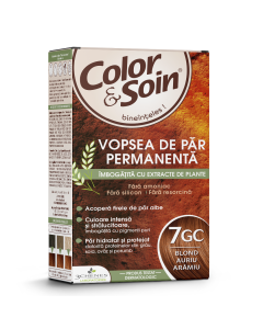 Color Soin Vopsea de par blond dore cuivre 7 GC