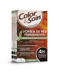 Color Soin Vopsea de par chatain naturel 4N