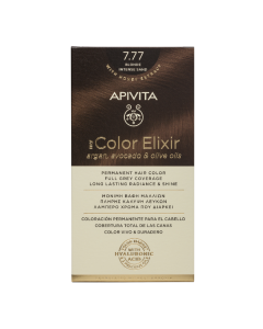 Vopsea de par My Color Elixir Blonde Intense Sand 7.77, 155 ml, Apivita