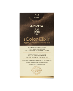 Vopsea de par My Color Elixir, Blonde N7.0, 155 ml, Apivita