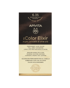 Vopsea de par My Color Elixir, Dark Blonde Gold Mahogany N6.35, 155 ml, Apviita