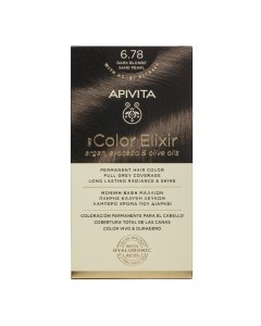 Vopsea de par My Color Elixir Dark Blonde Sand Pearl 6.78, 155 ml, Apivita